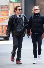 LILY-ROSE DEPP Out and About in Teaneck 02/12/2020