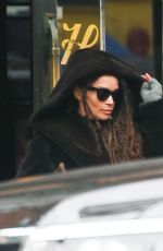 LISA BONET and Jason Momoa Leaves Their Hotel in New York 02/04/2020