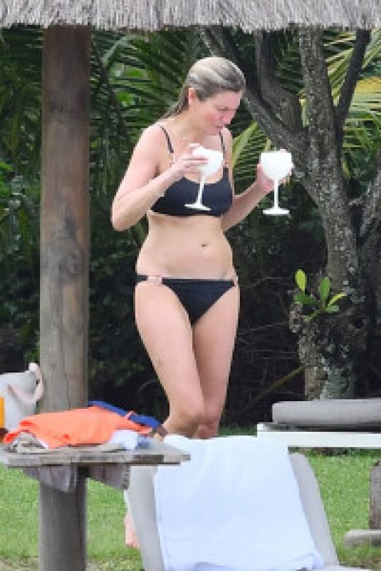 LISA FAULKNER in Bikini on Honeymoon in Mauritius 01/23/2020