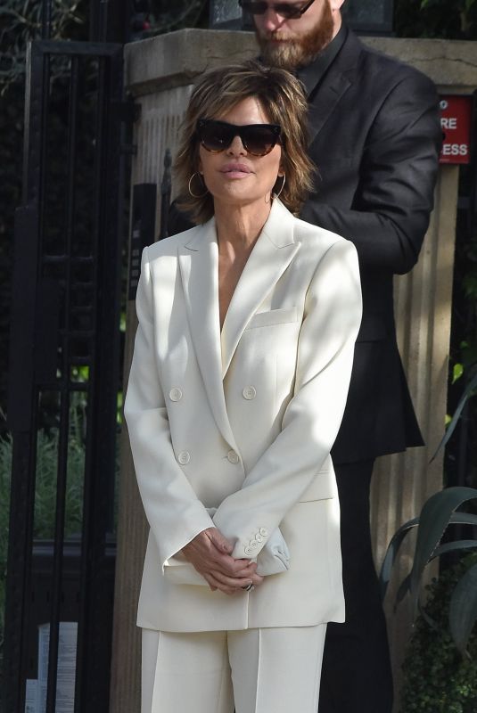 LISA RINNA Out and About in Los Angeles 02/15/2020