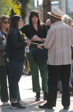 LIV TYLER on the Set of 911 Lone Star in Los ANgeles 02/05/2020