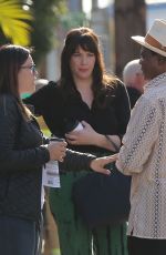 LIV TYLER on the Set of 911 Lone Star in Los ANgeles 02/05/2020