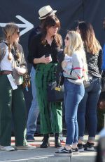 LIV TYLER on the Set of 911 Lone Star in Los ANgeles 02/05/2020