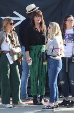 LIV TYLER on the Set of 911 Lone Star in Los ANgeles 02/05/2020