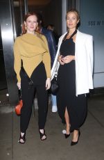 LIYA KEBEDE, CAROLYN MURPHY and KAREN ELSON at Proenza Schouler Show at New York Fashion Week 02/10/2020