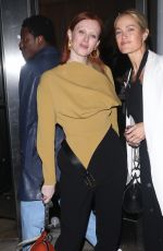 LIYA KEBEDE, CAROLYN MURPHY and KAREN ELSON at Proenza Schouler Show at New York Fashion Week 02/10/2020