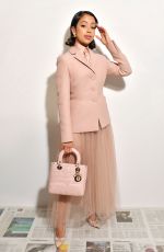 LIZA KOSHY at Christian Dior Fashion Show in Paris 02/25/2020