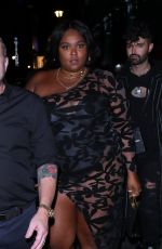LIZZO Arrives at Brit Awards After-party in London 02/18/2020