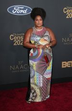 LIZZO at 51st Naacp Image Awards in Pasadena 02/22/2020