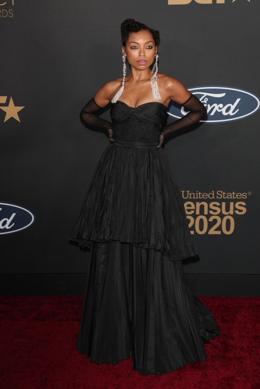LOGAN BROWNING at 51st Naacp Image Awards in Pasadena 02/22/2020