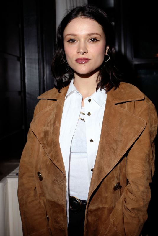 LOLO ZOUAI at Coach Show Afterparty at New York Fashion Week 02/11/2020