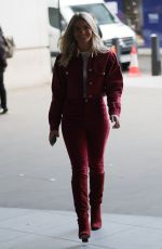 LOUISA JOHNSON Leaves BBC Studios in London 02/13/2020