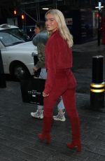 LOUISA JOHNSON Leaves BBC Studios in London 02/13/2020