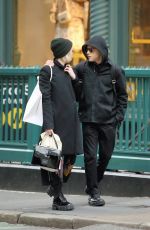 LUCY BOYNTON and Rami Malek at NYC Subway 02/05/2020