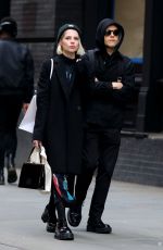 LUCY BOYNTON and Rami Malek at NYC Subway 02/05/2020