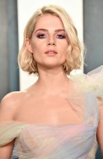 LUCY BOYNTON at 2020 Vanity Fair Oscar Party in Beverly Hills 02/09/2020