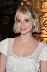 LUCY BOYNTON at Chloe Fashion Show in Paris 02/27/2020