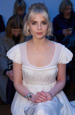 LUCY BOYNTON at Chloe Fashion Show in Paris 02/27/2020