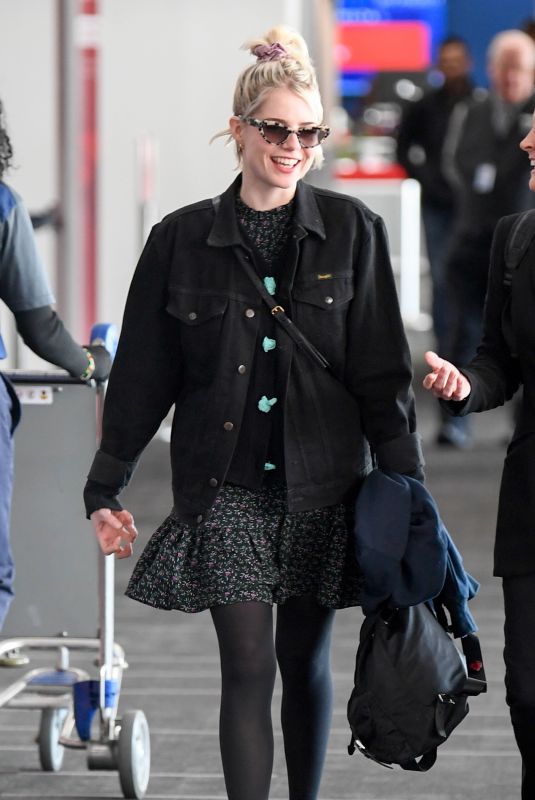 LUCY BOYNTON at Los Angeles International Airport 02/16/2020