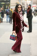 LUCY HALE Arrives at Build Studio in New York 02/05/2020