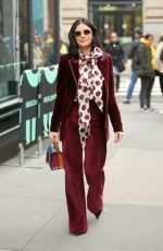 LUCY HALE Arrives at Build Studio in New York 02/05/2020