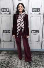 LUCY HALE at AOL Build Series in New York 02/05/2020