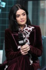 LUCY HALE at AOL Build Series in New York 02/05/2020