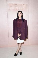 LUCY HALE at Fendi Fashion Show in Milan 2/20/2020