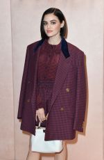 LUCY HALE at Fendi Fashion Show in Milan 2/20/2020