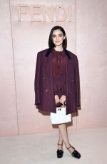 LUCY HALE at Fendi Fashion Show in Milan 2/20/2020