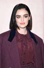 LUCY HALE at Fendi Fashion Show in Milan 2/20/2020