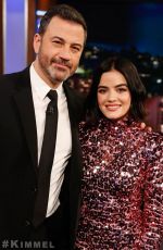 LUCY HALE at Jimmy Kimmel Live in Los Angeles 02/12/2020