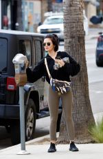 LUCY HALE in Leggings Out in Los Angeles 02/27/2020