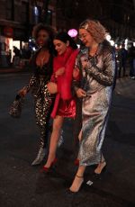 LUCY HALE, JULIA CHAN and ASHLEIGH MURRAY on the Set of Katy Keene in New York 01/30/2020