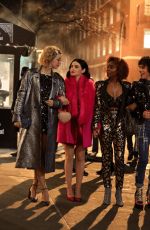 LUCY HALE, JULIA CHAN and ASHLEIGH MURRAY on the Set of Katy Keene in New York 01/30/2020