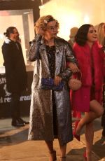 LUCY HALE, JULIA CHAN and ASHLEIGH MURRAY on the Set of Katy Keene in New York 01/30/2020