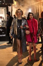 LUCY HALE, JULIA CHAN and ASHLEIGH MURRAY on the Set of Katy Keene in New York 01/30/2020