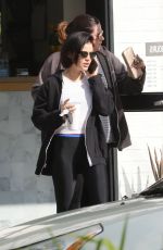 LUCY HALE Leaves a Gym in Los Angeles 02/23/2020