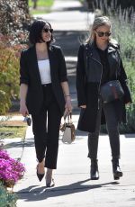 LUCY HALE Leaves Aroma Cafe in Studio City 02/24/2020