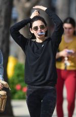 LUCY HALE Out After Workout in Los Angeles 02/18/2020