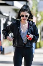 LUCY HALE Out and About in Los Angeles 02/16/2020