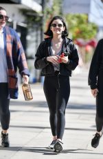 LUCY HALE Out and About in Los Angeles 02/16/2020