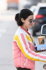 LUCY HALE Out and About in Los Angeles 02/17/2020