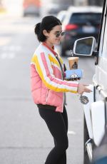 LUCY HALE Out and About in Los Angeles 02/17/2020