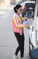LUCY HALE Out and About in Los Angeles 02/17/2020