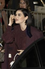 LUCY HALE Out and About in Milan 02/20/2020