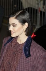 LUCY HALE Out and About in Milan 02/20/2020