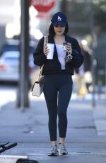 LUCY HALE Out and About in Studio City 02/25/2020