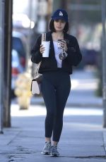 LUCY HALE Out and About in Studio City 02/25/2020