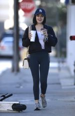 LUCY HALE Out and About in Studio City 02/25/2020